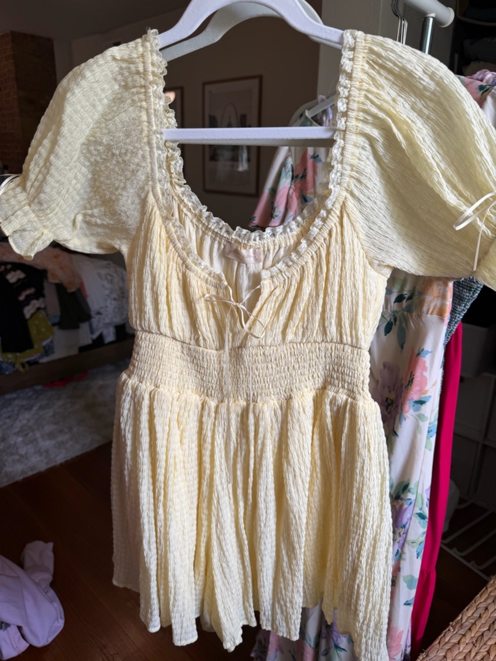 Light Yellow Romper